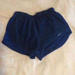 Dark blue Nike dri-fit athletic shorts!!